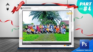 Photoshop Yearbook Design Template Part 4  PSD Buku Tahunan Sekolah Tema Fun Times [upl. by Ramsey]