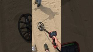 Metal Detecting The Beach amp Found This [upl. by Mailiw589]