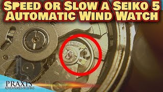 Speed Up or Slow Down an Automatic Wind Watch [upl. by Adamski30]