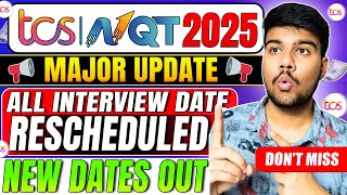 🚨New TCS NQT 2025 Interview Dates Announced Don’t Miss Out🚀 [upl. by Sewell]