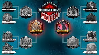 Mordenkainens Mayhem Nightwalker vs Githyanki Supreme Commander [upl. by Refinney26]