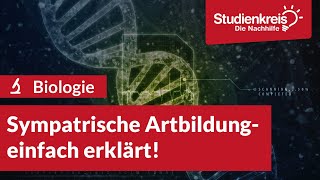 Sympatrische Artbildung  Biologie verstehen mit dem Studienkreis [upl. by Cleveland]