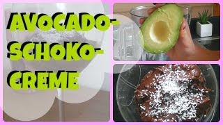 NomNom ✿ AvocadoSchokoCreme ✿ vegan [upl. by Lorilyn]