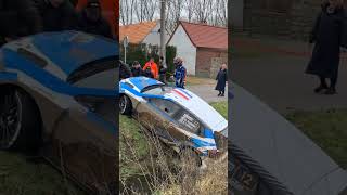 1 2 3 Béthune automobile rallye rally like accidentdevoiture inoxtag [upl. by Ydnim656]