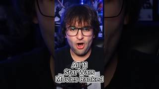 All 11 Star Wars Movies Ranked [upl. by Hsina]