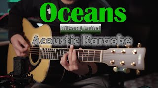 Oceans  Hillsong United  Acoustic Karaoke  Acoustic Cover [upl. by Porta]