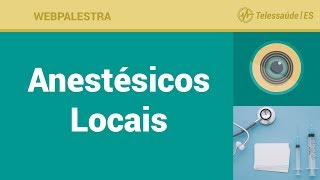 WebPalestra Anestésicos Locais Saúde Bucal [upl. by Noyr106]