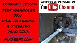 Jeep Wrangler JKU Drag link [upl. by Aekerly]