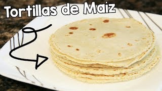 Cómo Hacer Tortillas de Maíz Caseras  SUSANA ORTIZ [upl. by Reisfield434]