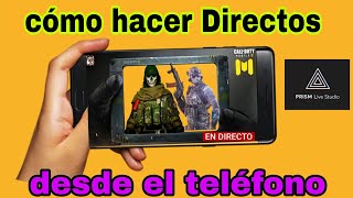 Cómo transmitir en Youtube facebook tiktok kick y twitch con PRiSM live [upl. by Lezirg956]