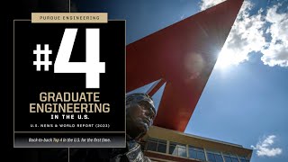 Purdue Engineering Graduate Program ranked No 4 [upl. by Cavanagh]