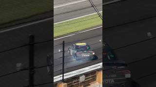 Aric Almirola 360 spin at Indianapolis nascar [upl. by Aicela]