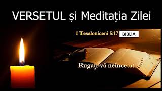 Versetul si Meditatia zilei de 13 Noiembrie  slujitor Dani [upl. by Goeselt731]