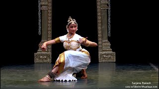 Sharada Kouthuvam by Sanjena Ramesh  Sridevi Nrithyalaya  Bharathanatyam Dance [upl. by Okin194]