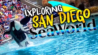 A Fun Day at SeaWorld San Diego  Full Park Overview and Roller Coasters [upl. by Carline]