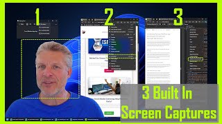 Mastering Screenshots Snipping Tool Scrolling Webpages amp Element Capture For Free [upl. by Epolenep]