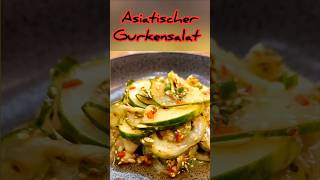 🥒Asiatischer Gurkensalat mit geröstetem Sesam • aromatisch und superlecker lecker [upl. by Yliah80]