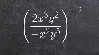 Using multiple properties of exponents simplify the expression [upl. by Jaenicke164]