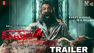 Baaghi 4  Trailer  Tiger Shroff  SajidNadiadwala’s  A Harsha  Baaghi 4  2024 [upl. by Cowie643]