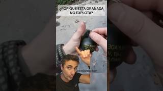 Por qué esta granada no explota supervivencia curiosidades sabiasque [upl. by Aneem]