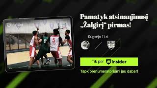 Subscribe to Žalgiris Insider and see Žalgiris first [upl. by Cathlene746]