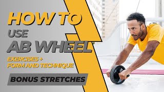 HOW TO Use an Abs RollerWheel Bonus Stretches [upl. by Gorski234]