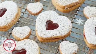 Classic Austrian Linzer Cookies [upl. by Ayoted]