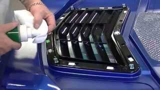 How to Install A Corvette Stingray Hood Vent Grille [upl. by Rednijar]