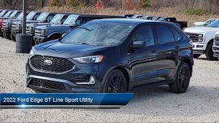 2022 Ford Edge ST Line Sport Utility Kent Akron Stow Canton Cleveland [upl. by Eissim295]