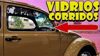 ÂżCOMO INSTALAR VIDRIOS CORRIDOS AL VOCHO  De Tocho Morocho [upl. by Andeee]