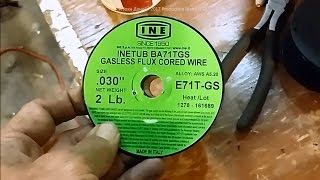 BEST Flux Core MIG WELDING wire Results compared ↓↓ Read Below [upl. by Atirec]