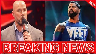 Tears Flow Across WWE😭 Adam Pearce’s Emotional Announcement About Jey Uso Leaves Fans Speechless [upl. by Sina435]