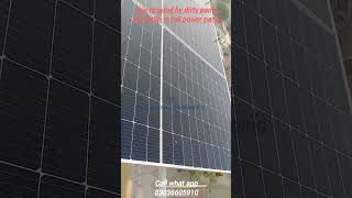 US Solar panel auto cleaning system solar autocleaning solarenergy automaticcleaning autoclean [upl. by Mendelsohn766]