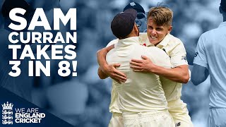 Sam Curran Shines Taking 3 in 8  Greatest Moments  England v India [upl. by Oates542]