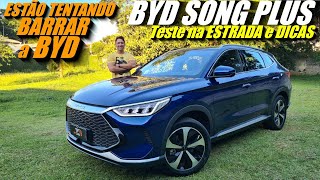 BYD SONG PLUS 2024  Teste na estrada e dicas para melhorar autonomia Bati recorde no 0 a 100 kmh [upl. by Leinod]