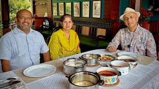 Delicious Festive Malenadu Meal At Chittakki Coffee Estate Homestay In Banakal Mudigere  Vlog 267 [upl. by Koblas264]