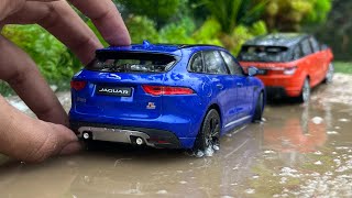 Mini Jaguar FPace  Range Rover Sport  Diecast Model Cars Unboxing [upl. by Muncey]