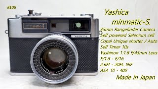 Yashica minimatic  S 1964 [upl. by Koenig]