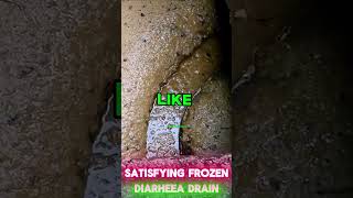 SATISFYING DRAIN CLEANUP 💧🛠draincleaning draincams satisfying drain [upl. by Tessy]