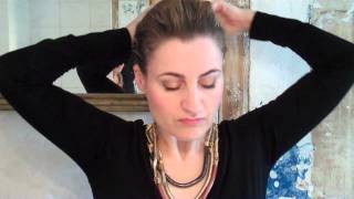 TUTORIEL  comment réaliser une coiffure coque en 4 minutes [upl. by Nels]