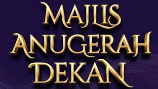 DEAN LIST AWARD UiTM  MAJLIS ANUGERAH KECEMERLANGAN AKADEMIK UITM MAKA [upl. by Obelia]