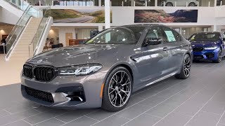 2023 BMW M5 Competition in Alvite Grey [upl. by Juditha]