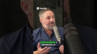 Santiago Abascal hablando sobre la inmigración en España podcast entrevista motivacion negocios [upl. by Ujawernalo]