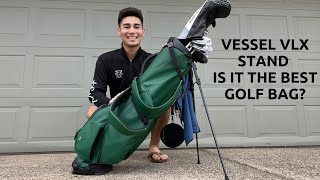 Vessel Golf Bag Review  VLX Stand Bag  Whats in the Bag [upl. by Hnil774]