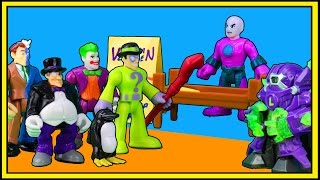 Imaginext Batman Villains enrol to create the Villains League  DC Super Friends Figure Set Riddler [upl. by Amero]