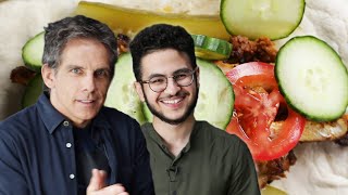 Homemade Chicken Shawarma As Made By Ben Stiller and Ahmed Badr [upl. by Dorkus]