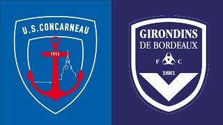 US Concarneau vs Bordeaux Résumé et Buts  Ligue 2 202324 [upl. by Reina940]