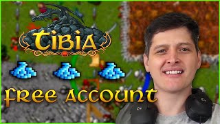 Como COMPRAR sua PREMIUM TIME pelo JOGO  Tibia [upl. by Helman]