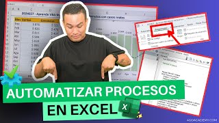 Aprende VBA Macros de Excel en 15 minutos con casos reales [upl. by Nael]