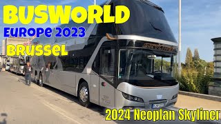 2023 Neoplan Skyliner Ultimate Double Decker Coach Interior and Exterior Busworld Europe 2023 [upl. by Elianora]